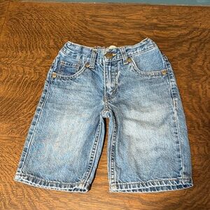 Levi's Light Blue Kids Denim Shorts